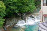 山口館からの河の流れ